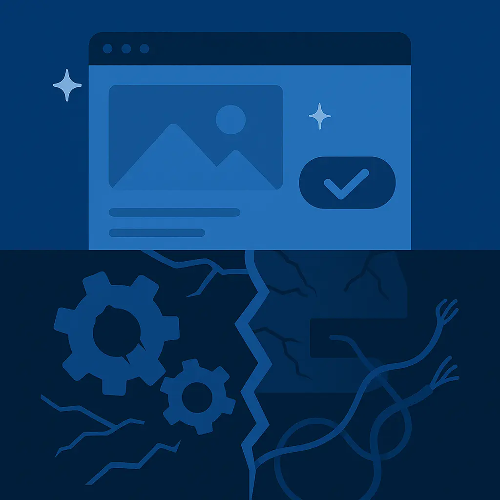 Aesthetic refresh with underlying technical debt